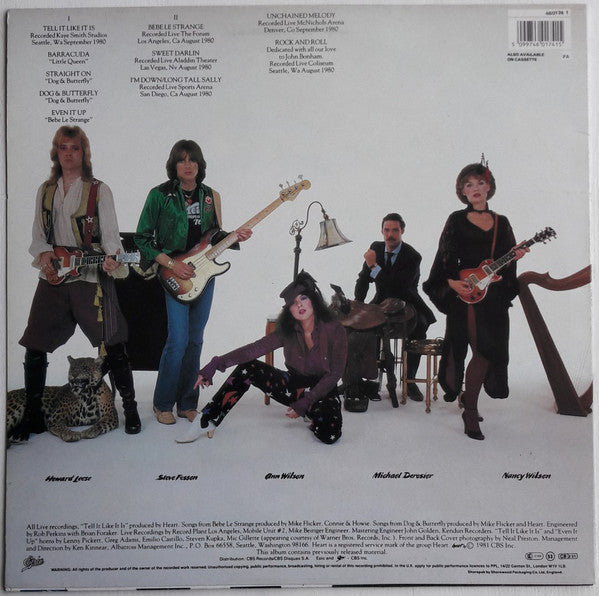 Heart : Heart (LP, Album, RE)
