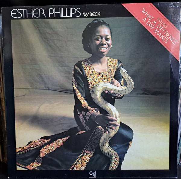 Esther Phillips W/ Joe Beck : What A Diff'rence A Day Makes (LP, Album, RE)