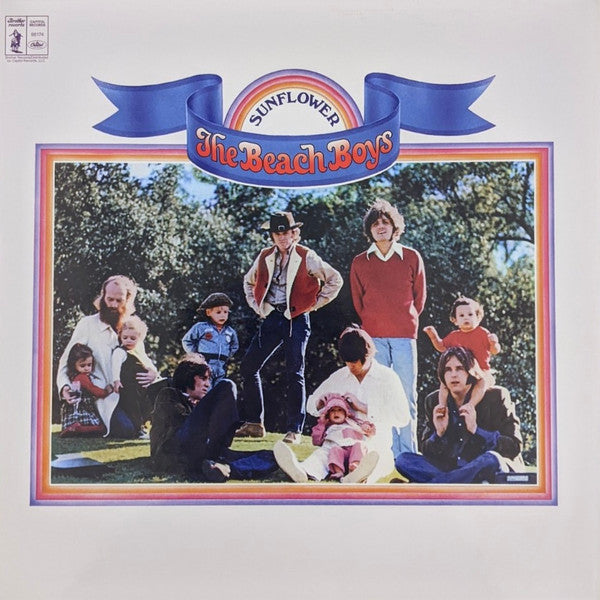 The Beach Boys : Sunflower (LP, Album, RE, RM, RP, 180)
