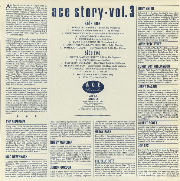 Various : Ace Story - Volume Three (LP, Comp)