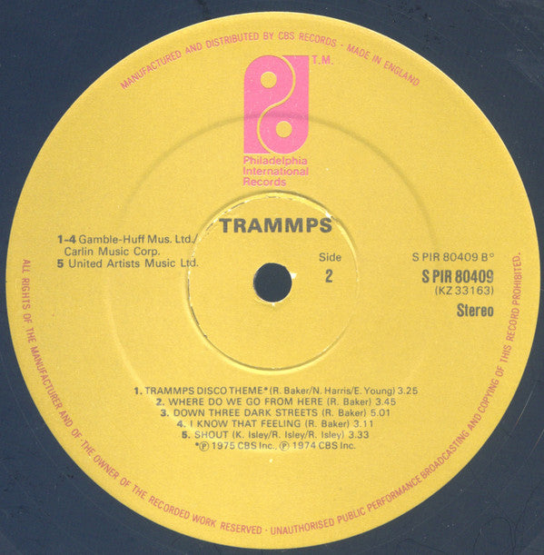 Trammps* : Trammps (LP, Album)