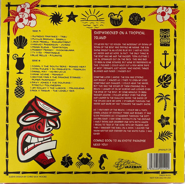 Various : Greasy Mike - Shipwrecked On A Tropical Island (LP, Comp)