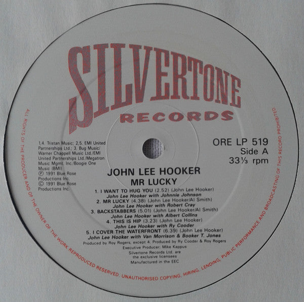 John Lee Hooker : Mr. Lucky (LP, Album)