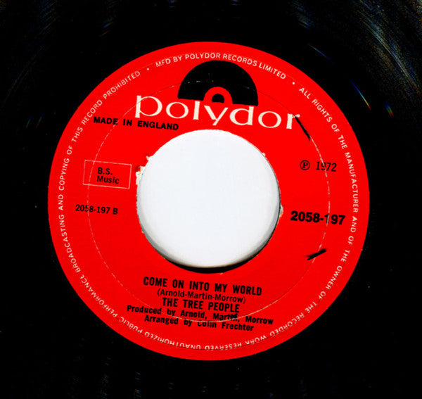 Tree People (2) : It Happened On A Sunday Morning (7", Single)