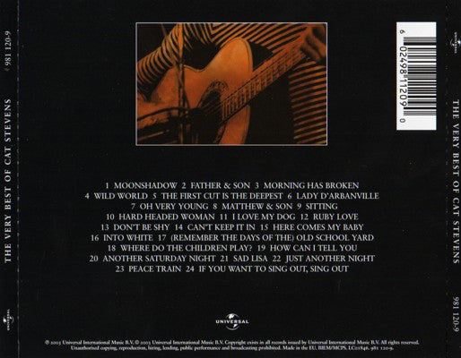Cat Stevens : The Very Best Of Cat Stevens (CD, Comp, RM)