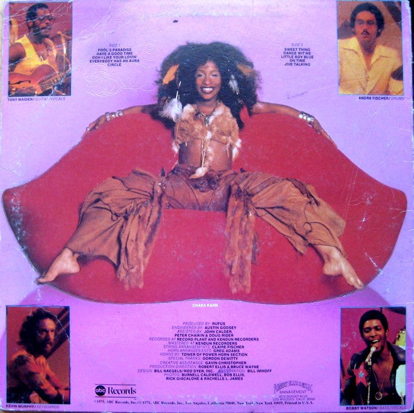 Rufus Featuring Chaka Khan* : Rufus Featuring Chaka Khan (LP, Album, Ter)