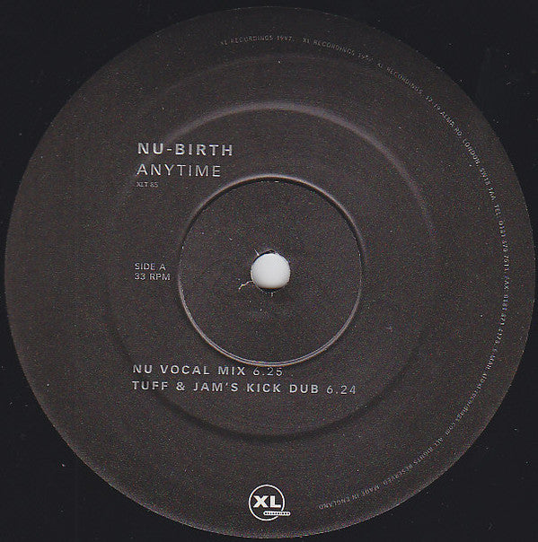Nu-Birth : Anytime (12")