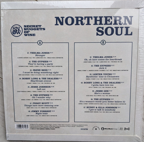 Various : Northern Soul - Secret Nuggets Of Wise (LP, Comp, RM)