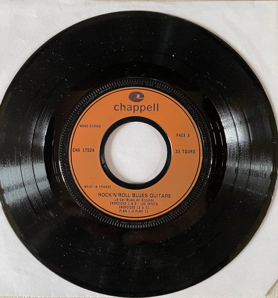 Pierre Fanen : ROCK and ROLL-BLUES GUITARE (7")