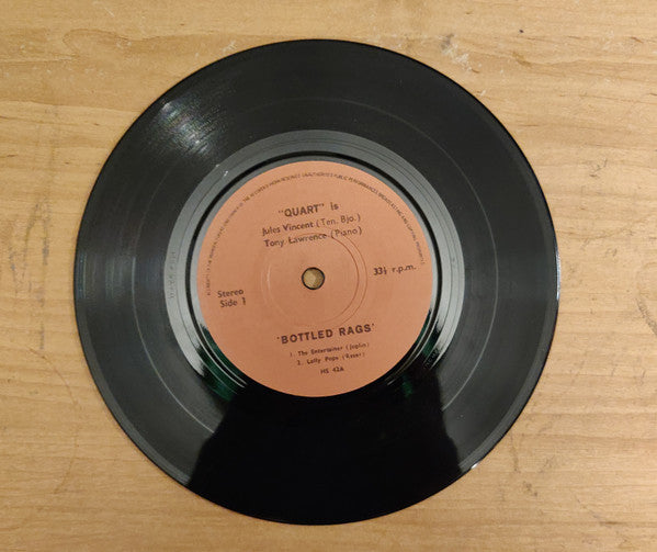 Quart (3) : Bottled Rags (7", Single)