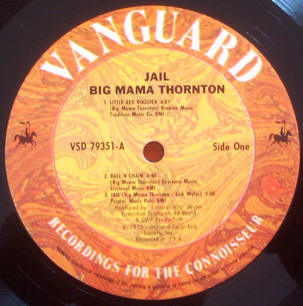 Big Mama Thornton : Jail (LP, Album)