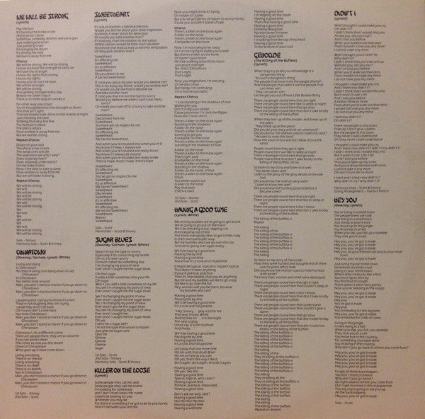 Thin Lizzy : Chinatown (LP, Album, Emb)