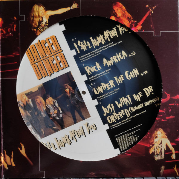 Danger Danger : I Still Think About You (12", Ltd, Pic, Gat)