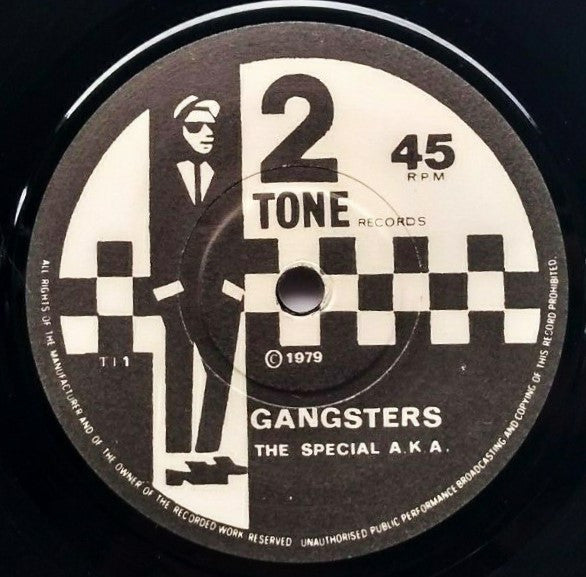 The Specials Vs. The Selecter : Gangsters / The Selecter (7", Sta)