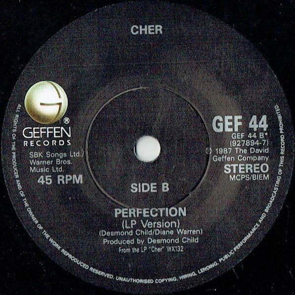 Cher : Skin Deep (7")