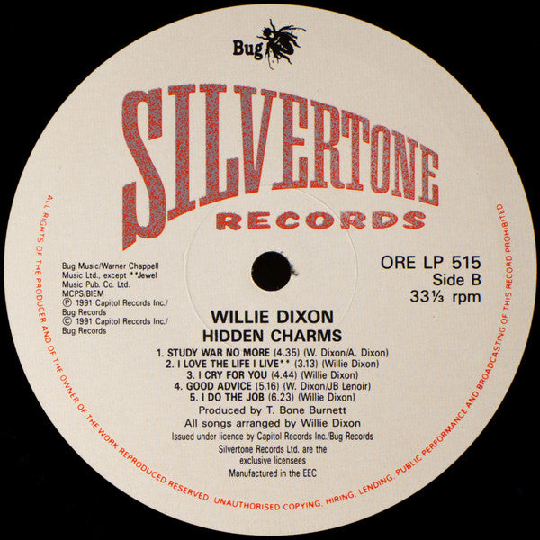 Willie Dixon : Hidden Charms (LP, Album)