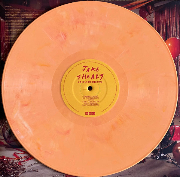 Jake Shears : Last Man Dancing (LP, Album, Ltd, Ora)