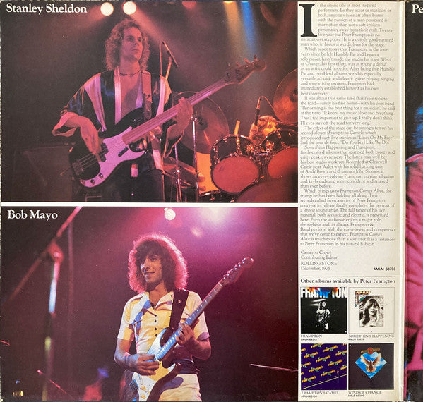 Peter Frampton : Frampton Comes Alive! (2xLP, Album, RE)
