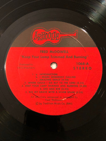 Fred McDowell : Keep Your Lamp Trimmed And Burning (LP)