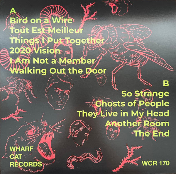 Bush Tetras : They Live In My Head (LP, Album, Red)