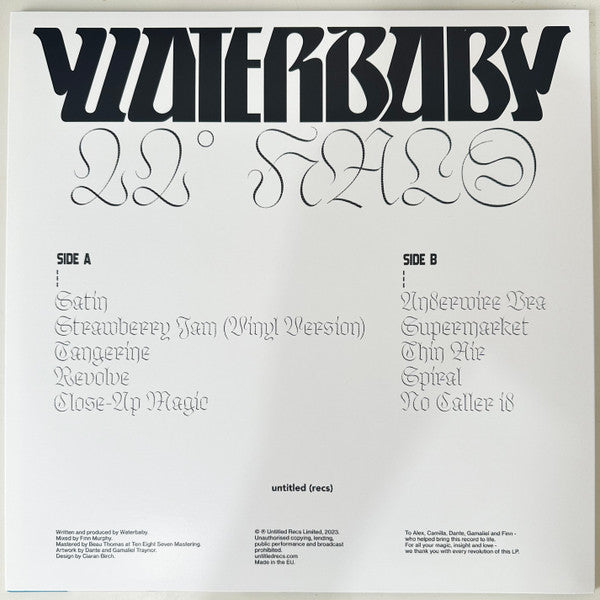 Waterbaby (2) : 22° Halo (12", Album)