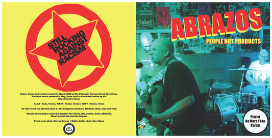 Abrazos : People Not Products (7", EP, Pic)