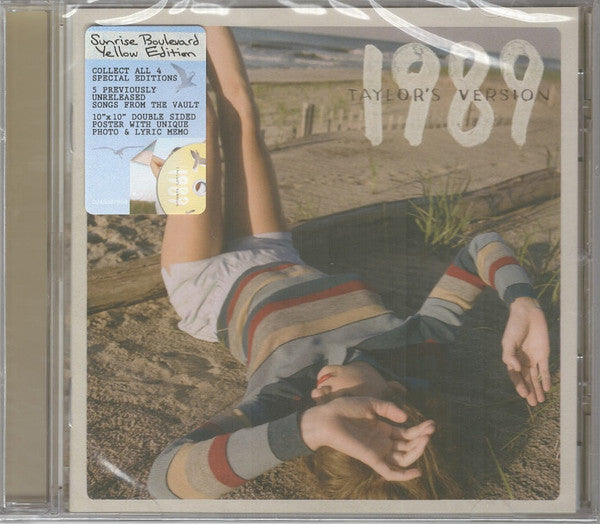 Taylor Swift : 1989 (Taylor's Version) (CD, Album, S/Edition, Sun)