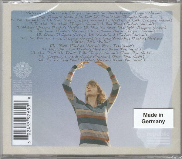 Taylor Swift : 1989 (Taylor's Version) (CD, Album, S/Edition, Sun)