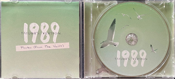 Taylor Swift : 1989 (Taylor's Version) (CD, Album, Dlx, S/Edition, Aqu)