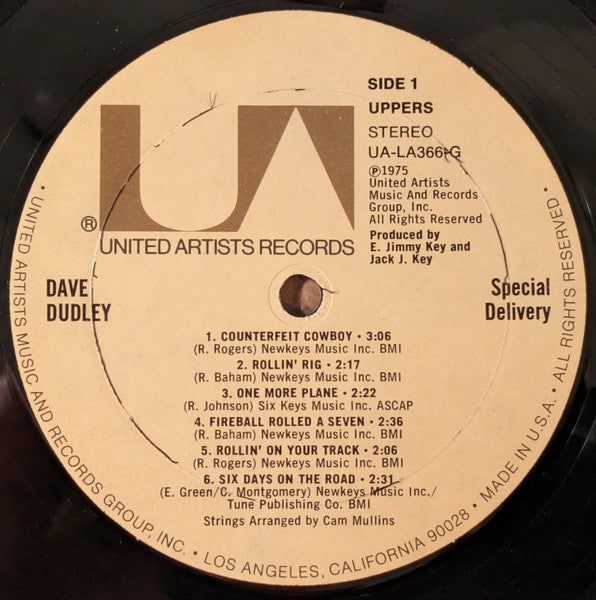 Dave Dudley : Special Delivery (LP, Album)
