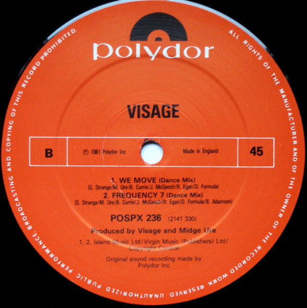 Visage : Mind Of A Toy (12", Single)