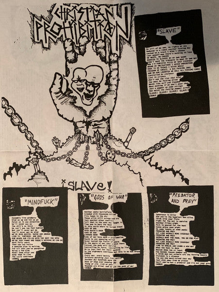 The Misanthropists / Christian Prohibition : The Misanthropists / Christian Prohibition (7")