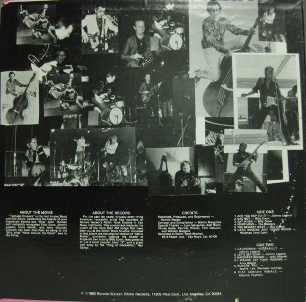 Various : Teen-Age Cruisers Original Soundtrack (LP, Comp)