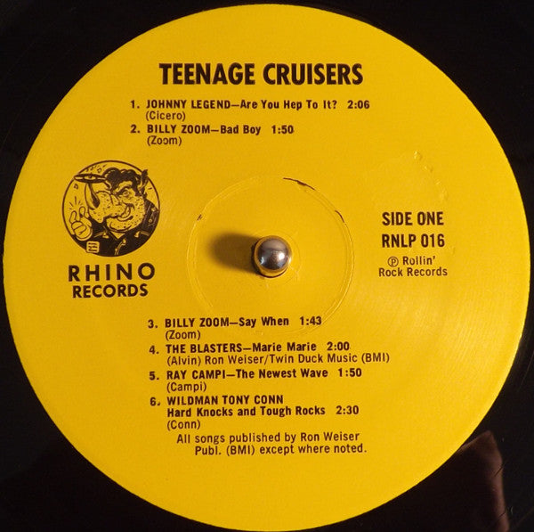 Various : Teen-Age Cruisers Original Soundtrack (LP, Comp)