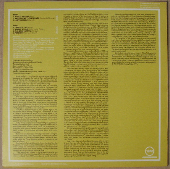 Buddy Rich - Gene Krupa : Drum Battle (LP, Comp, Mono)