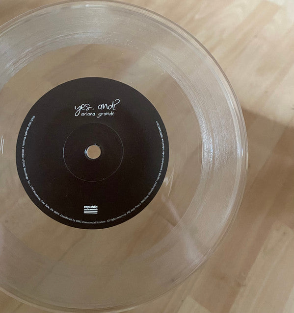 Ariana Grande : Yes, And? (7", Single, Ltd, Cle)