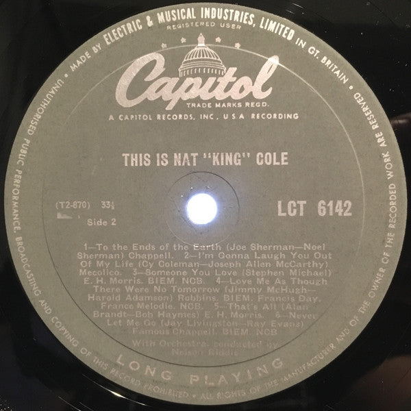Nat King Cole : This Is Nat "King" Cole (LP, Album)