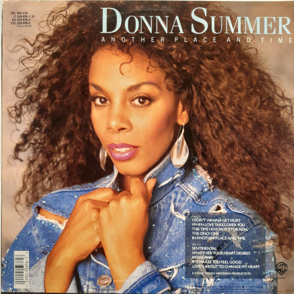 Donna Summer : Another Place And Time (LP, Album, Als)