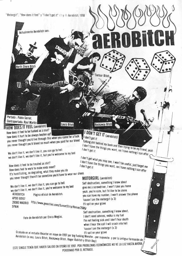 Aerobitch / The Loudmouths : Shock And Acceleration (7")