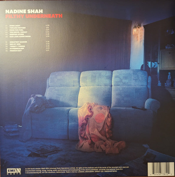 Nadine Shah : Filthy Underneath (LP, Album, Red)