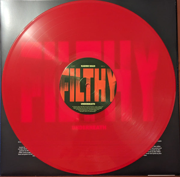 Nadine Shah : Filthy Underneath (LP, Album, Red)