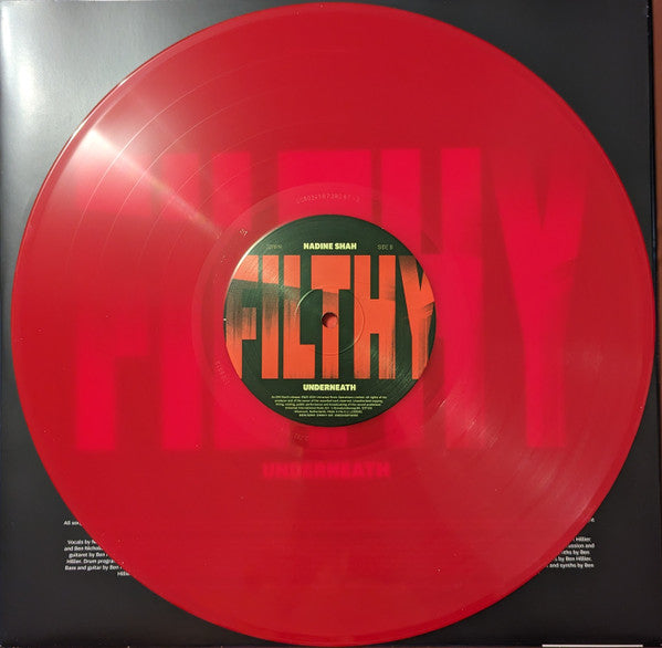 Nadine Shah : Filthy Underneath (LP, Album, Red)