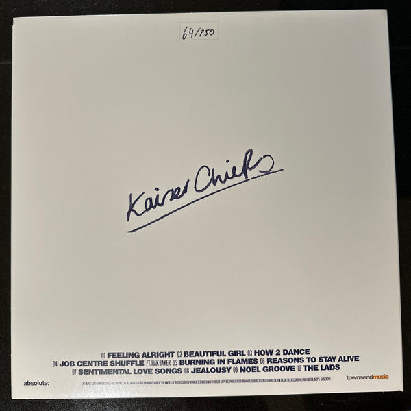 Kaiser Chiefs : Kaiser Chiefs' Easy Eighth Album (LP, Album, Ltd, Num, Fig)