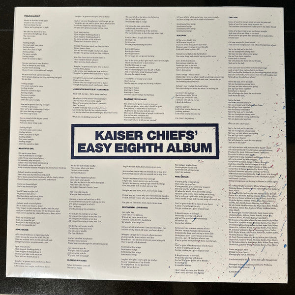 Kaiser Chiefs : Kaiser Chiefs' Easy Eighth Album (LP, Album, Ltd, Num, Fig)