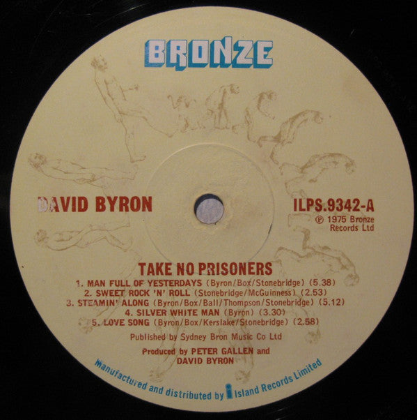 David Byron : Take No Prisoners (LP, Album)