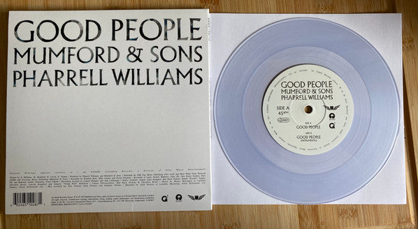 Mumford & Sons & Pharrell Williams : Good People (7", Ltd, Tra)