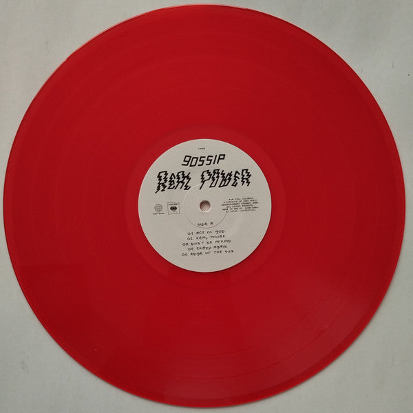 Gossip* : Real Power (LP, Album, Red)