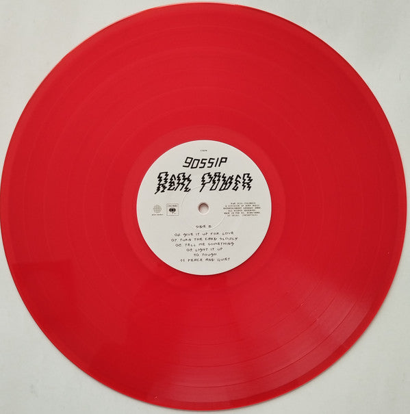 Gossip* : Real Power (LP, Album, Red)