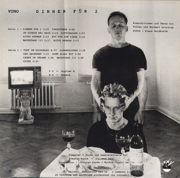 Vono : Dinner Für 2 (LP, Album)