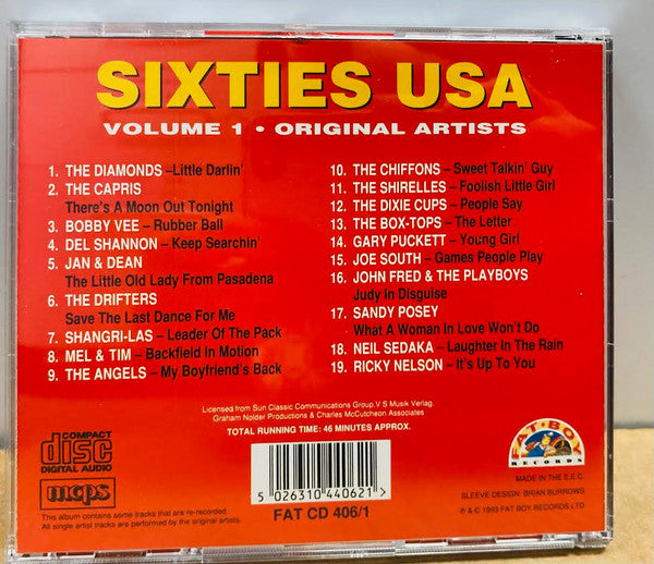 Various : Sixties USA - Volume One (CD, Comp)